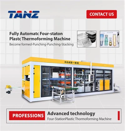 Plast Vacuum Forming Machine Negative Pressure Pla Sheet Extrusion Machine